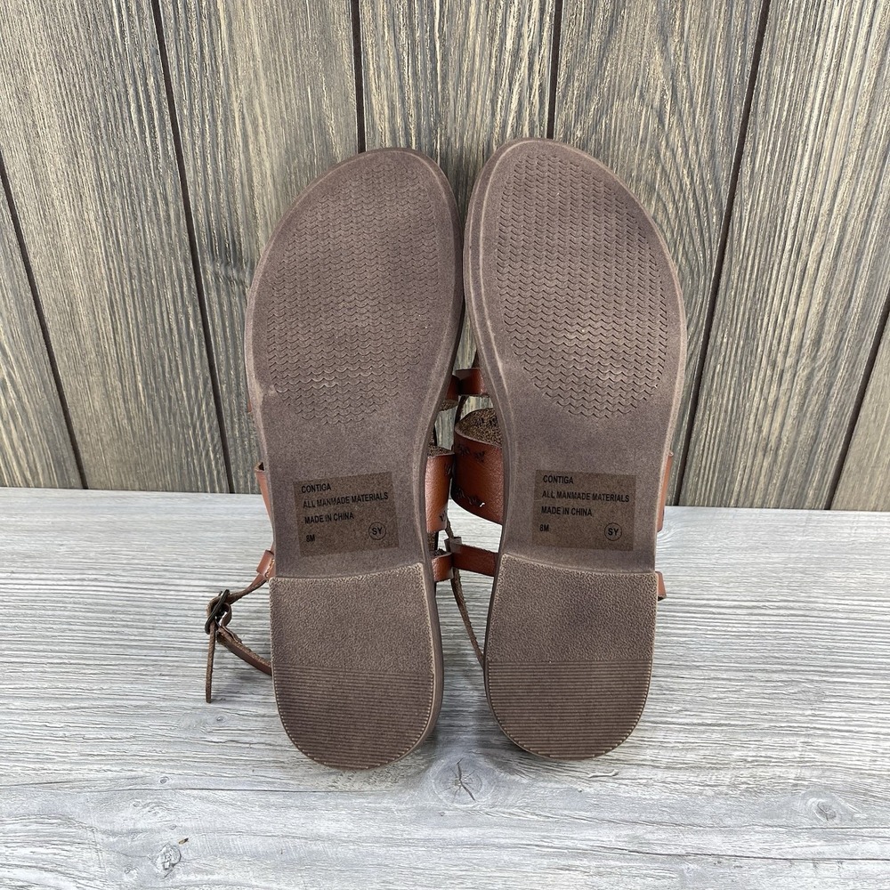 Pop Womens Comfort Fit  Strappy Sandals  Size 8 M  Flowers In Straps Casual - Picture 14 of 15